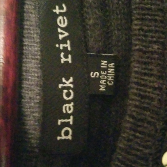 Elegant BLACK RIVET Knitted Dark Grey Dress Long Sleeves w Sequins Women Size S - Picture 4 of 16